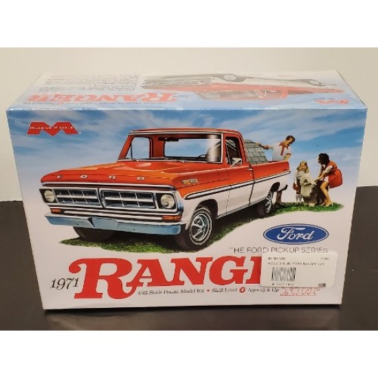Modèle à Coller : Ford Ranger 1971 - Niveau 3